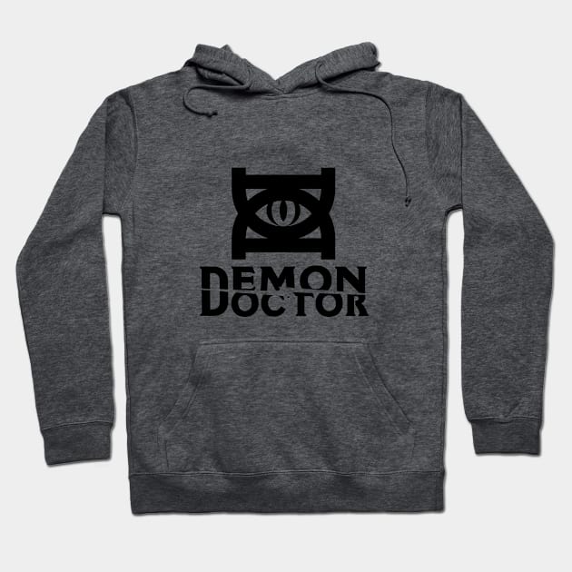 Demon Doctor Logo Shirt Hoodie by SideKickProductions